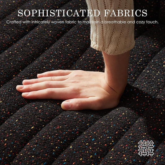 Wide Seat Swivel Office Chair With Locking Wheels Black