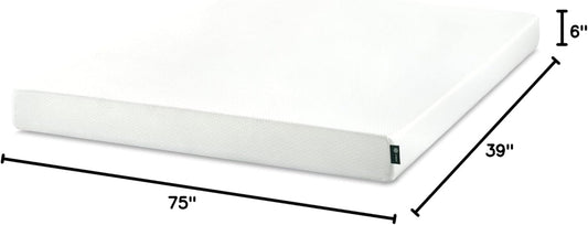 Twin Green Tea Memory Foam Mattress Medium Firm Comfort