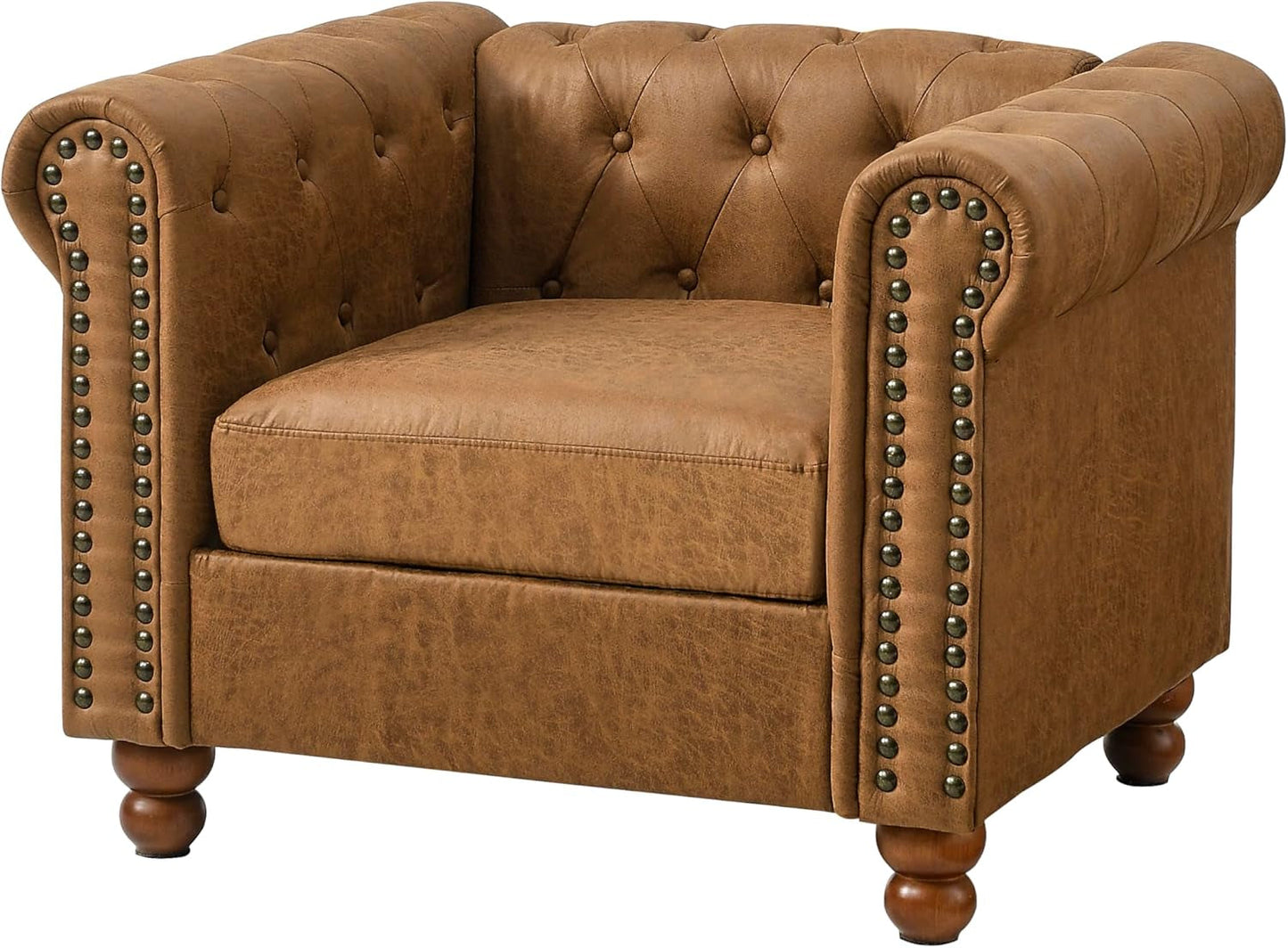 Two Piece Air Leather Sofa Set For Living Room Home Decor