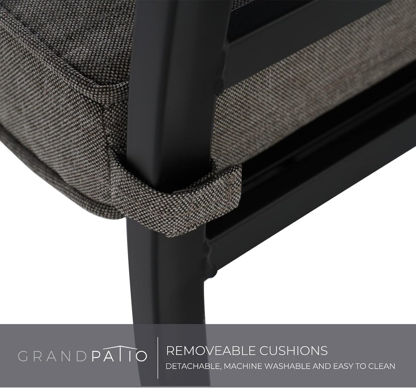 7 Piece Patio Dining Set For 6 With Swivel Chairs And Olefin Cushions