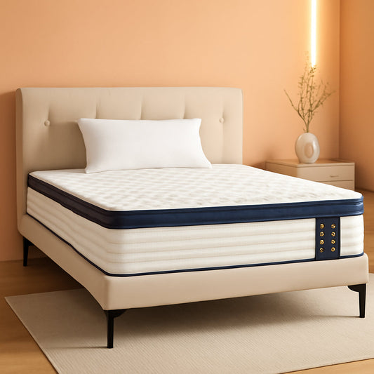 Queen Hybrid Mattress Medium Firm Comfort and Support