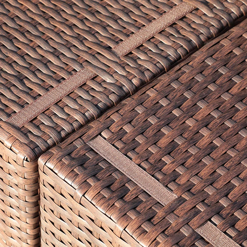 Caydin 5 Person Modular Patio Conversation Set Fire Pit