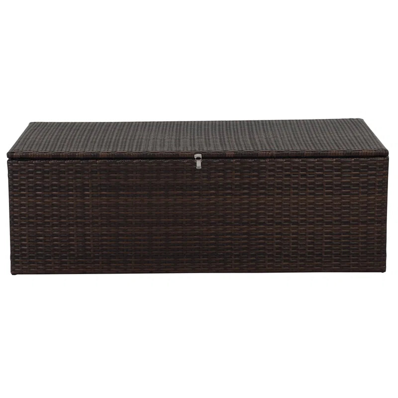 Outdoor Wicker 7 Person Seating Group With Cushions