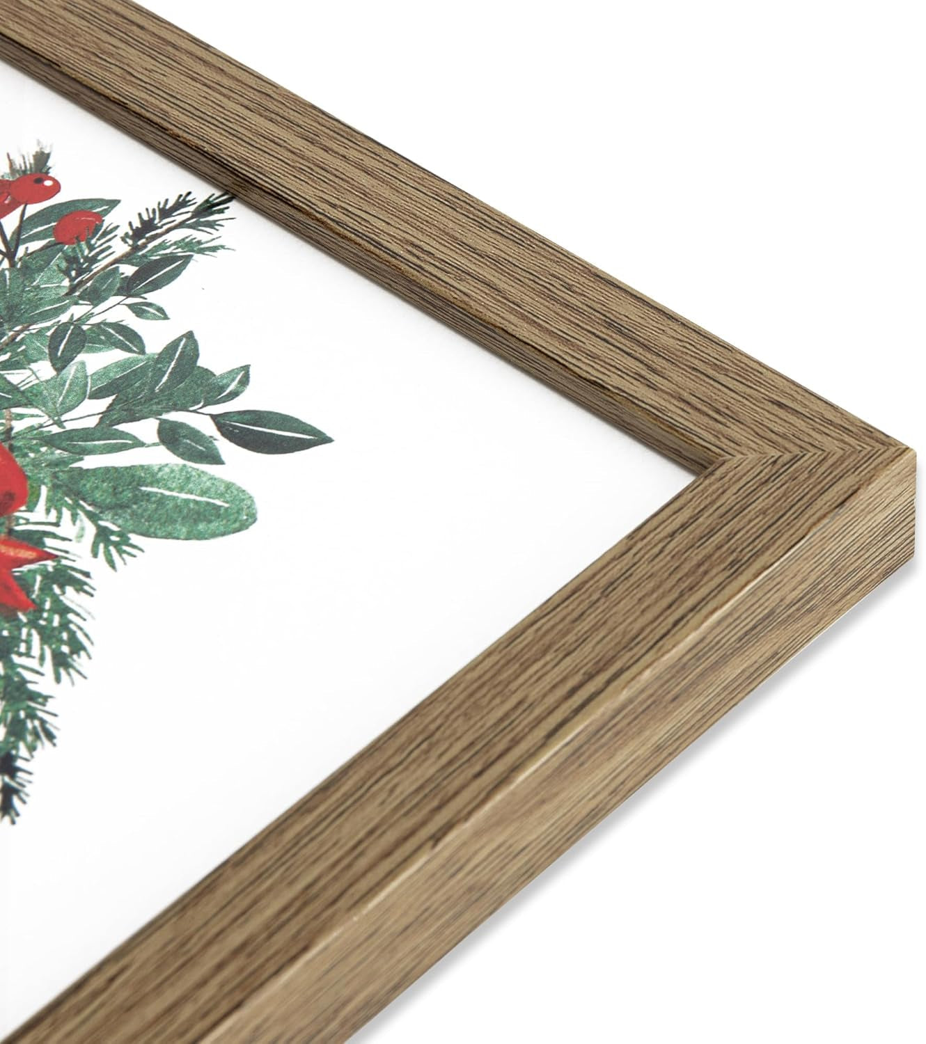 Framed Christmas Forest Wall Art Set 5 Piece Holiday Decor