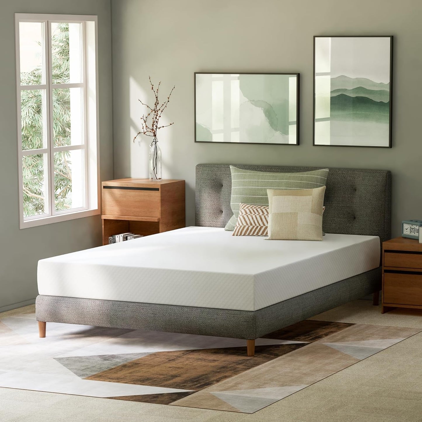 Cooling Gel Memory Foam Mattress Full Size Eight Inch